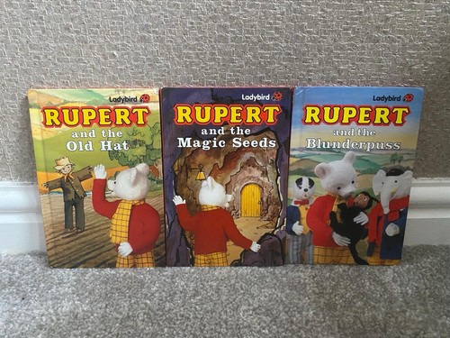 Rupert the bear 1989 vintage - bear,
