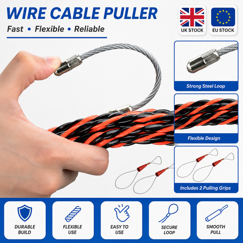 Electrical wire threader cable - electrical,