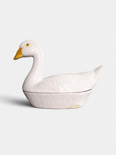Michel caugant goose - goose, tureen