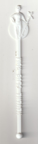 Havana club rum drink stirrer - club,