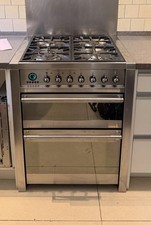 Smeg A42 double oven dual fuel range oven 70cm in stainless steel