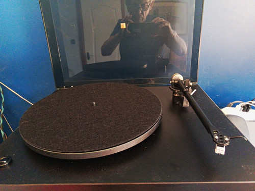 Rega planar with new - new,