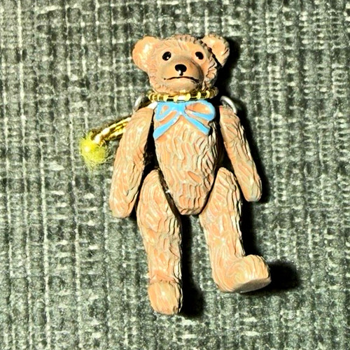 Hantel scruffy bear - hantel, pewter