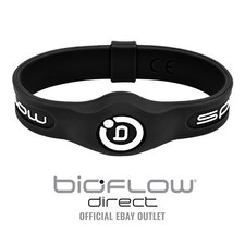 Bioflow Sport Magnetic Therapy Wristband Black/White - From Bioflow Direct