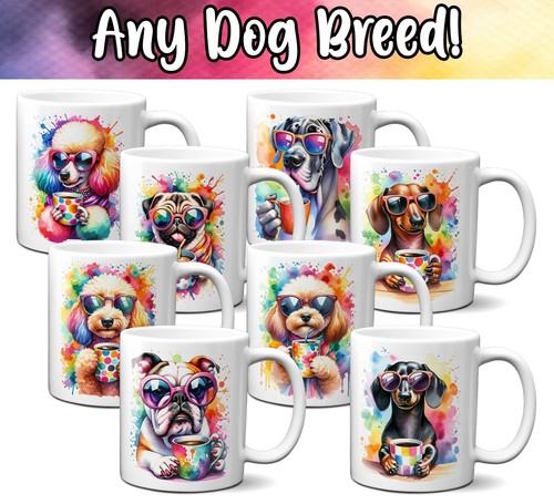 Cute dog mug over 100 - dog,