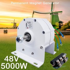 5KW 3-Phase Gearless Permanent Magnet Generator Wind Alternator 48V Controller