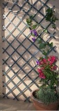 # 6ft GREY Expanding Plastic Garden Trellis Climbing Plant Support Fence Panel