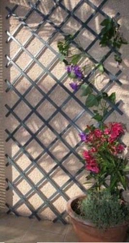 6ft grey expanding - grey, wood