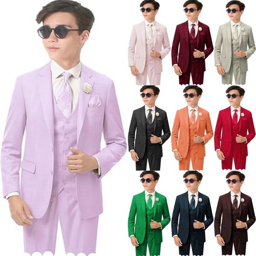 Boys linen suit - linen,