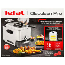 Tefal FR8058G0 New Oleoclean Pro Fryer 2300W Easy Clean Fryer 3.5L with Mitts 