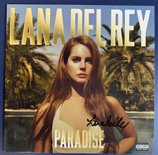 LANA DEL REY SIGNED PARADISE