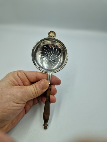 Antique solid silver tea - solid,