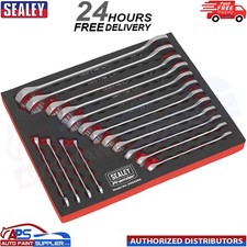 Sealey AK63255 Combination Spanner Set 6-22mm Q3BS Tools - FAST DELIVERY