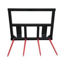 HD Tractor Bale Spike Frame Euro 8 Brackets 1100mm Tine M28 Conus 2 - INC VAT!