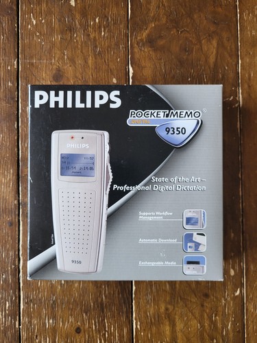 Philips pocket memo 9350 - philips,