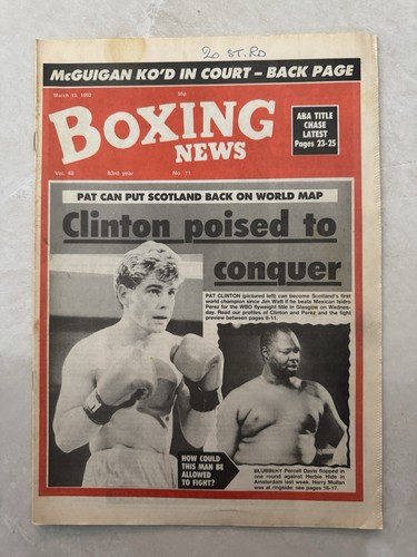 Boxing news 1992 barry - boxing,
