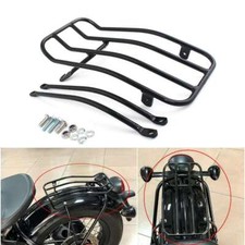 Black Rear Fender Steel Seat