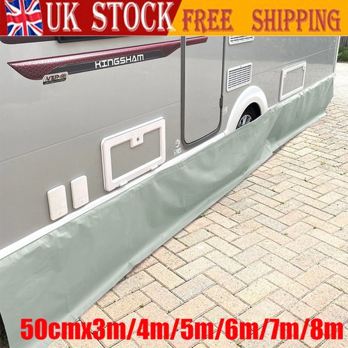 Caravan awning draught skirt - draught,