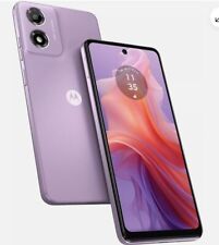 Motorola Moto E14 4G Smartphone 64GB Unlocked Dual-SIM - Pastel Purple