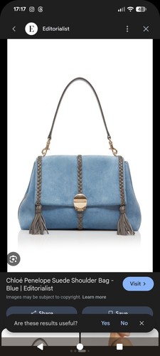 Chloe penelope suede shoulder - penelope,
