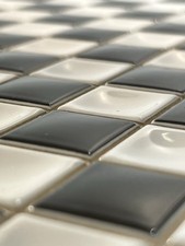 Vintage Spanish Checker Tile