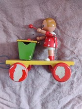 Vintage Wooden Pull-Along