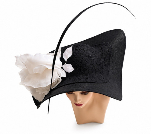 Philip treacy black formal - treacy,