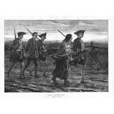 THE DESERTER by F Dadd; Woman