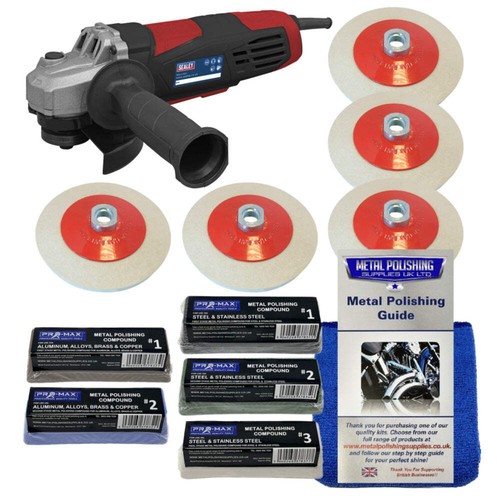 Sealey angle grinder - grinder, 750w