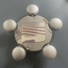 Genuine SEAT Ibiza Leon Cordoba 2002-2010 Alloy Wheel Centre Cap x1 6L0601149E