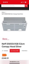 Neff N30 D5655X1GB 53cm Silver