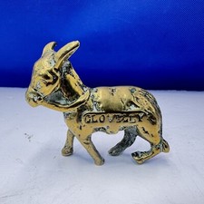 Clovelly Donkey Solid Brass