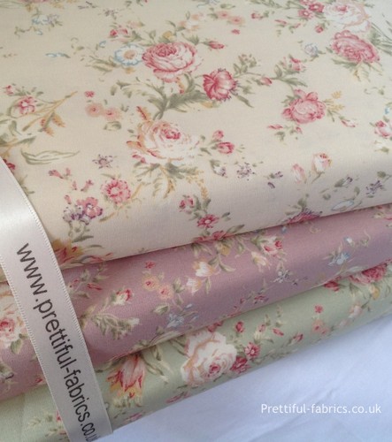 Vintage roses floral - roses, 100%