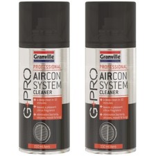 2 x Granville Pro Car Air-Con Cleaner Odour Bomb Air Conditioning Sanitizer 1086