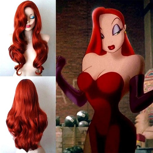 Jessica rabbit wig red - wig, new