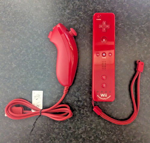 Official nintendo wii red - nintendo,