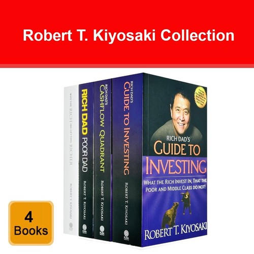Robert kiyosaki 4 books - kiyosaki,