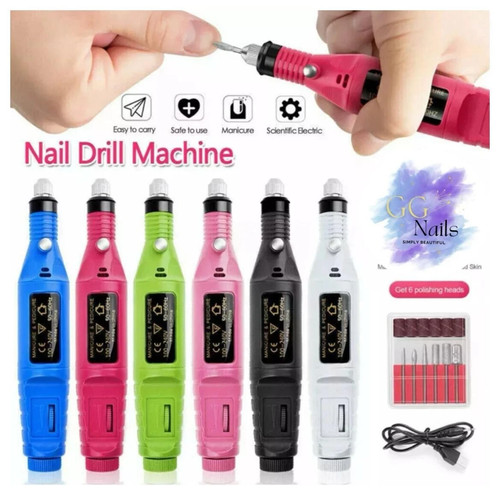 Electric drill nail file - drill,
