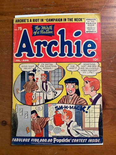 Archie comics - #75, (1955)