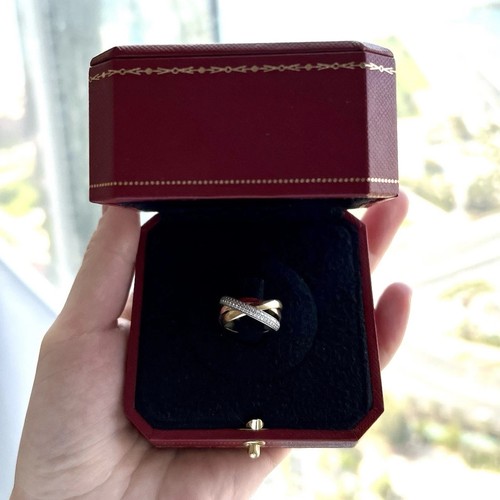 Cartier 18ct - cartier, trinity