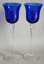 PAIR OF LONG STEMMED VINTAGE