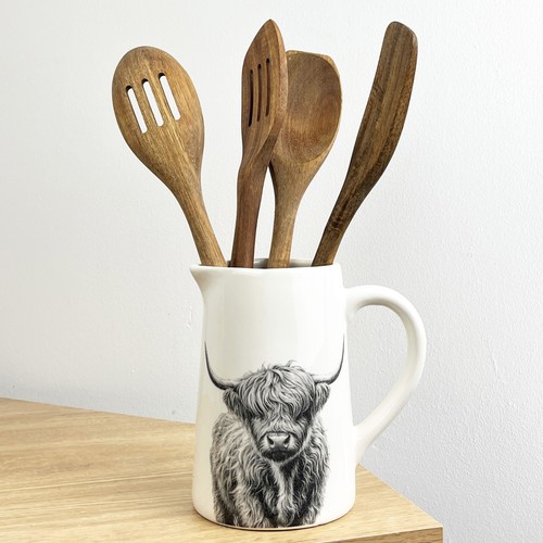Utensil holder ceramic pot - utensil,