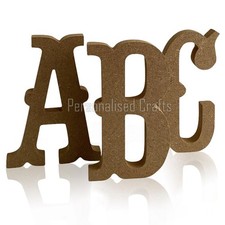 Freestanding Wooden Western MDF Letters  4 Sizes Avaiable