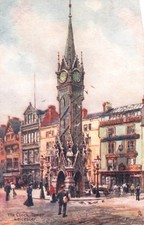 TUCK  POSTCARD THE CLOCK TOWER LEICESTER   UNUSED GOOD  PLUS VERY GOOD