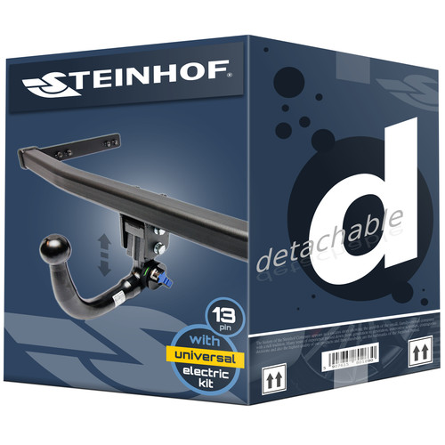 Detachable towbar for - detachable,