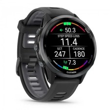 Garmin Forerunner 970 Carbon Gray DLC Titanium GPS Running Watch 010-02969-00
