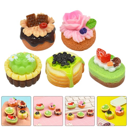 Pcs lifelike cakes fake - 15,