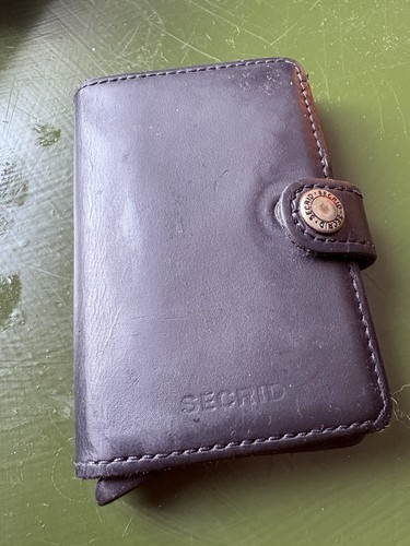 Secrid black leather - secrid,