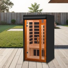 Outdoor Sauna Cover 33.07inchx70.08inch Weather Protection Windproof Dust Cover