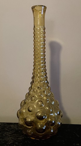 Empoli amber glass genie - empoli,